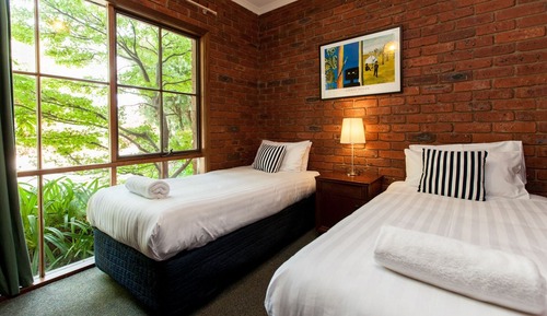 Habitación estándar, no fumadores, balcón (TWIN ROOM)