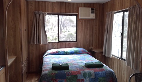 Cabaña Confort, 1 cama doble, cocina básica