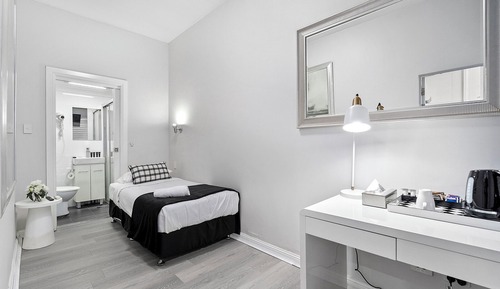 Habitación individual, baño privado