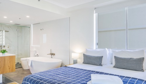Apartamento Deluxe, varias habitaciones, no fumadores, cocina (Deluxe 3 Bedroom 5NTS MIN)