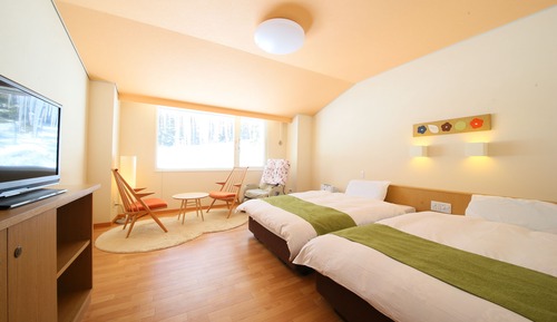 Habitación superior con 2 camas individuales