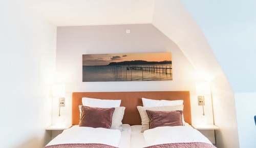 Habitación Confort doble, 2 camas individuales, balcón, vistas al mar