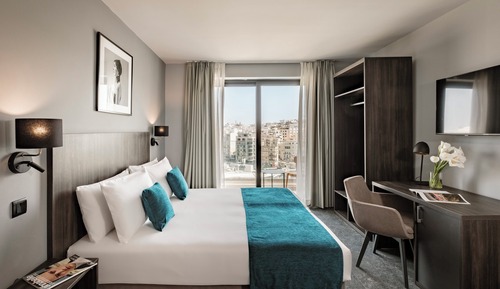 Habitación panorámica con 1 cama doble o 2 individuales