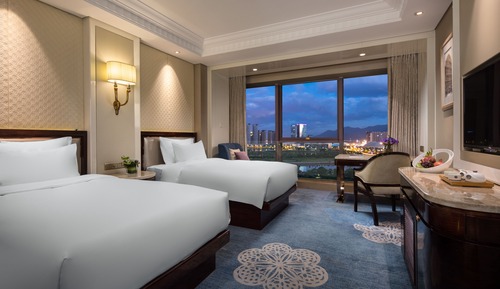 Habitación Deluxe, varias camas, vistas al río
