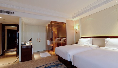 Habitación Premium, varias camas, vistas a la ciudad