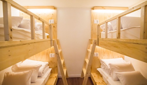 Dormitorio compartido, solo para hombres, sin ventanas (4 People)