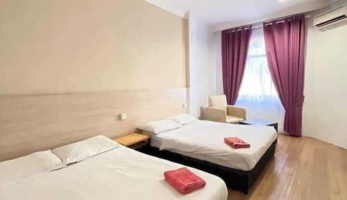 Habitación superior, 2 camas de matrimonio