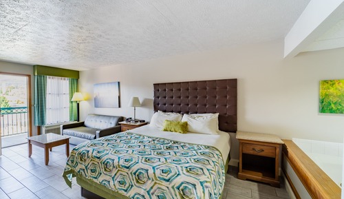 Suite romántica, 1 cama de matrimonio grande, bañera de hidromasaje