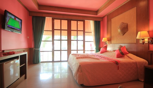 Habitación Deluxe doble, balcón, frente a la playa