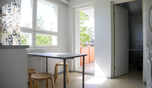 Habitación cuádruple económica, 2 habitaciones, baño privado