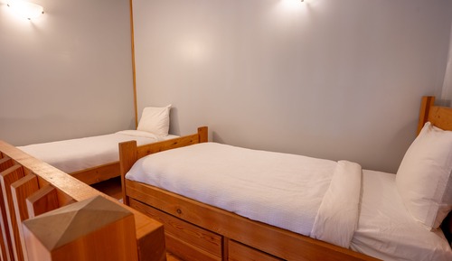 Habitación cuádruple familiar, varias camas
