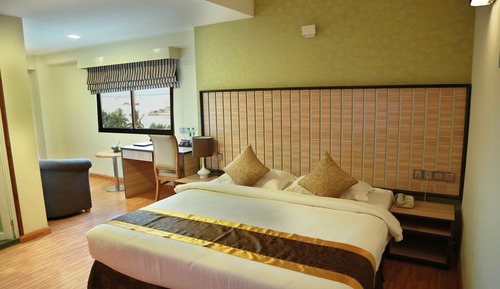 Habitación de lujo, 1 cama de matrimonio grande, baño privado, vistas al río