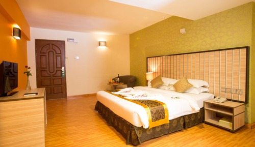 Habitación Deluxe doble, 1 cama de matrimonio grande, baño privado
