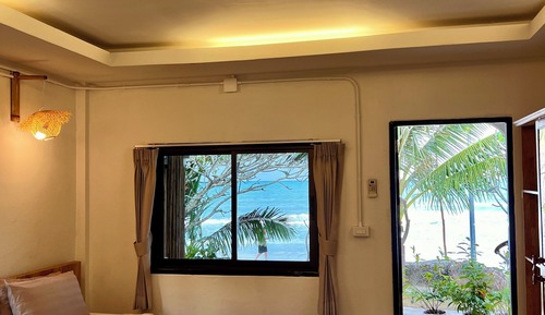 Bungalow Confort, varias camas, vistas a la playa