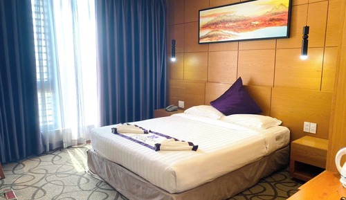 Habitación estándar, 1 cama de matrimonio, vistas a la ciudad