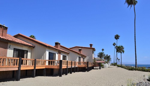 Cabaña, 1 cama de matrimonio grande, frente al mar (Ocean Front)