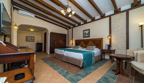 Habitación, vistas a la playa