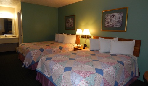 Habitación, 2 camas de matrimonio