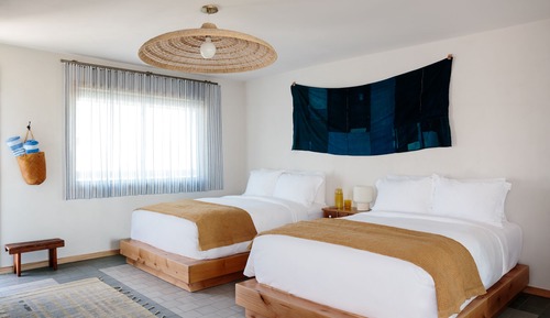 Double Room with Balcony and Kitchen