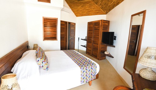 Habitación Club doble, terraza, vistas al mar