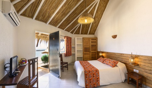 Habitación doble superior, junto a la playa