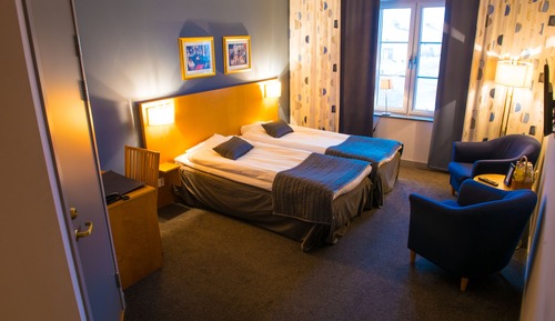 Habitación con 1 cama doble o 2 individuales