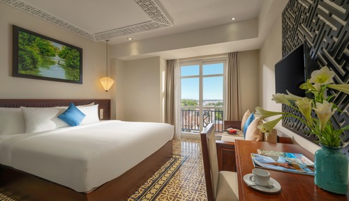 Habitación Deluxe con 1 cama doble o 2 individuales, vistas al río