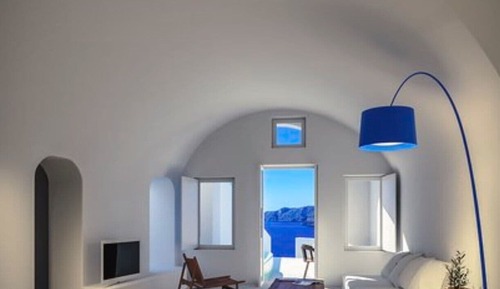 Suite de lujo, piscina privada (Volcano, Sea and Blue Dome View)