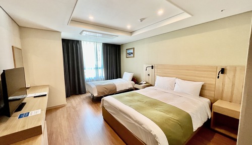 Deluxe Family Twin Room (1 Double bed + 1 Extra bed)