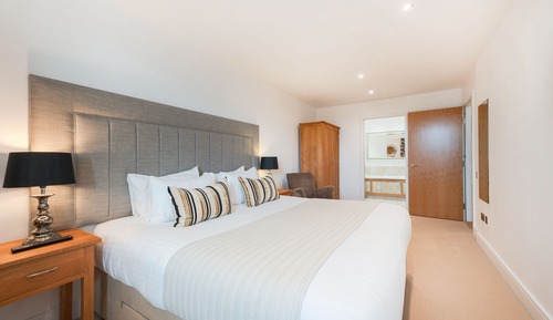 Apartamento Deluxe, 2 habitaciones, 2 baños, vistas al río