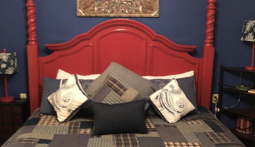 Suite económica, 1 cama de matrimonio grande, bañera de hidromasaje