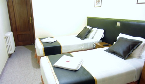 Habitación básica con 1 cama doble o 2 individuales