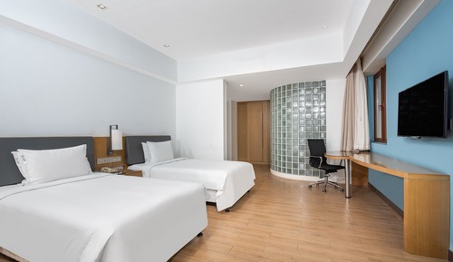 Habitación estándar, 2 camas individuales, vistas al jardín