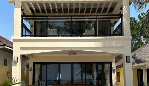Habitación, frente a la playa