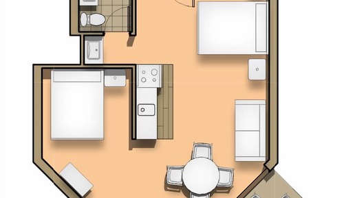 Suite, 1 habitación
