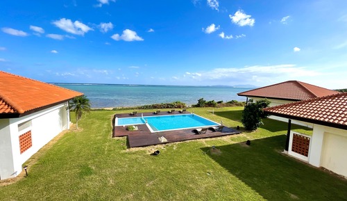 Villa, terraza, vistas al mar
