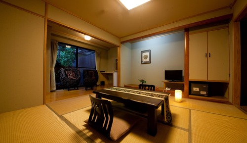 Habitación tradicional (Deluxe Japanese Style, Open Air Bath)