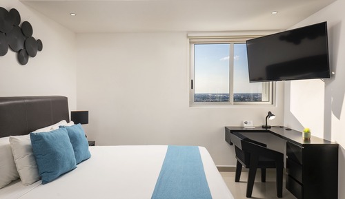 Habitación económica, 1 cama de matrimonio grande, no fumadores
