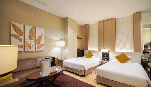Habitación Premium con 2 camas individuales