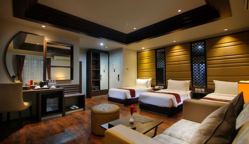 Habitación familiar, 3 camas individuales