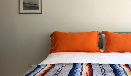 Habitación, 1 cama de matrimonio, balcón, vistas parciales al mar