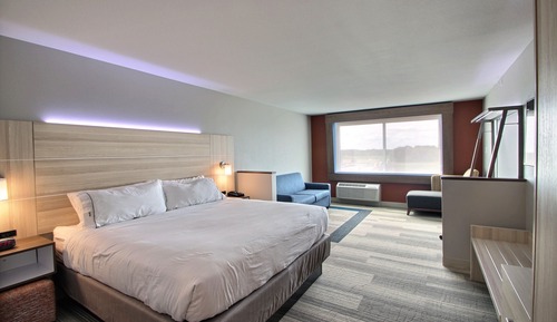 Suite, 1 cama de matrimonio grande (Mobility, Roll-In Shower)