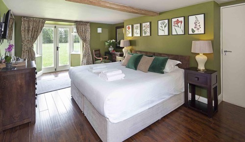 Casa estándar, baño privado, vistas al jardín (king size twin 2)