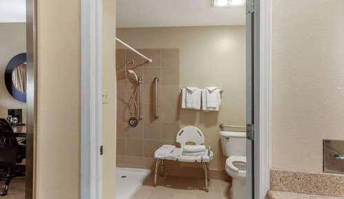 Habitación, 2 camas de matrimonio, accesible para personas con discapacidad, no fumadores