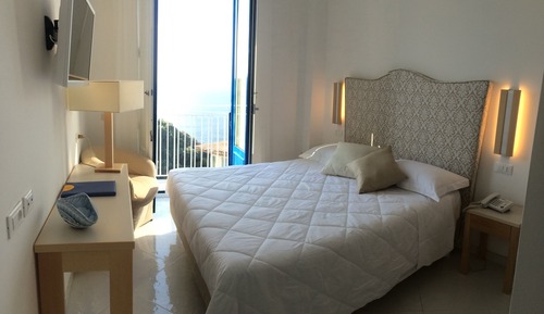 Habitación doble superior, 1 cama doble, vistas al mar