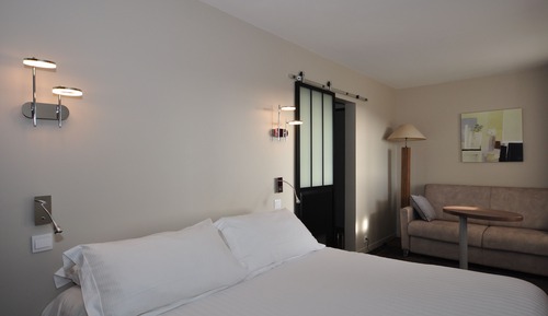 Habitación doble, vistas al mar, en la zona del jardín