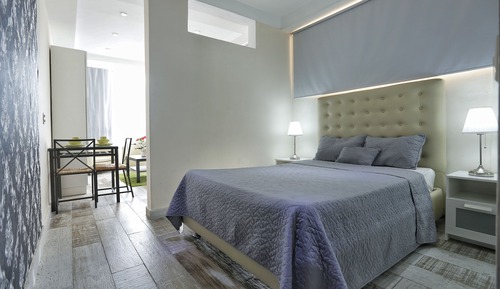 Suite junior, 1 habitación, cocina básica, vistas al mar
