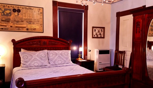 Habitación clásica, 1 cama de matrimonio, chimenea, vistas al jardín