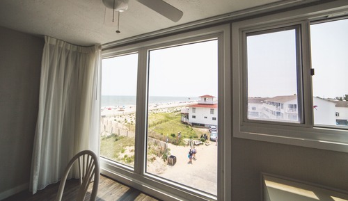 Habitación Deluxe, 1 cama de matrimonio grande con sofá cama, no fumadores, vistas al mar