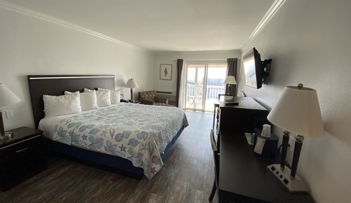 Habitación Deluxe, 1 cama de matrimonio grande, vistas al mar